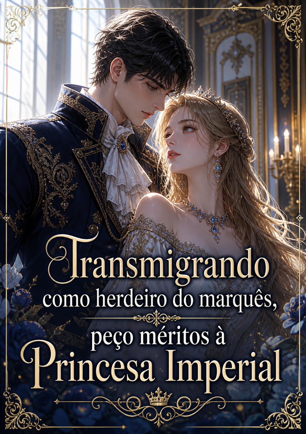 Transmigrando como herdeiro do marquês, peço méritos à Princesa Imperial